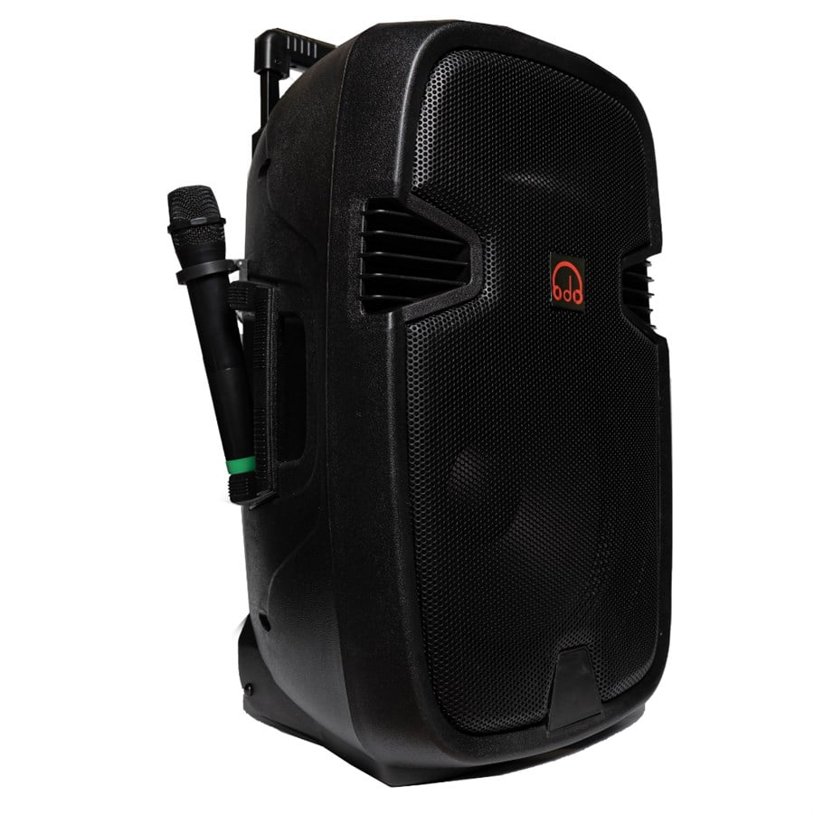 ODO CA-12 UHF 12 inç 1000W Taşınabilir Hoparlör Sistemi El + Yaka