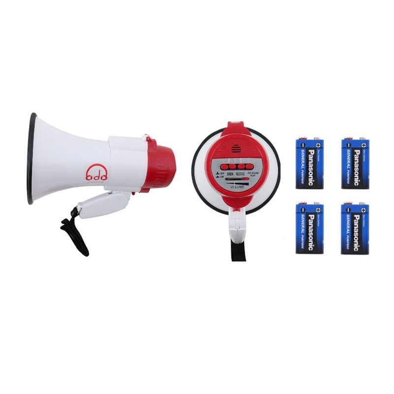 ODO JL-7S 30 Watt Megafon Hoparlör- Pil Hediyeli