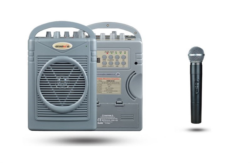 Osawa OSW-8102E 5 inç 50W Portatif Seyyar Ses Sistemi - El