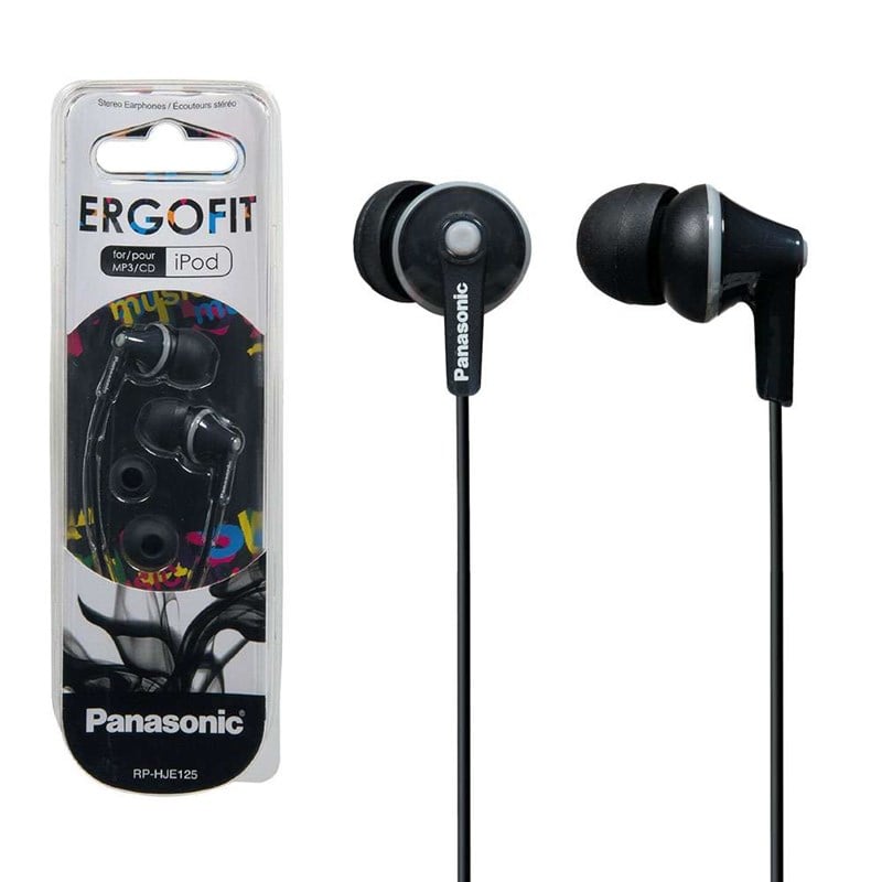 Panasonic RP-HJE125E-K Kulak İçi Kulaklık (Siyah)