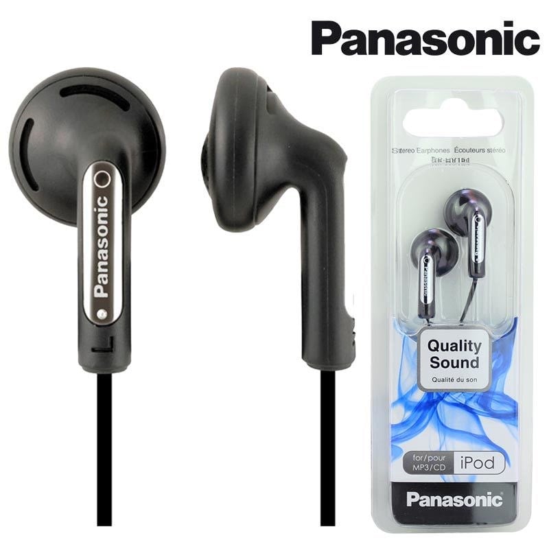 Panasonic RP-HV154E-K Geleneksel Kulak İçi Kulaklık (Siyah)