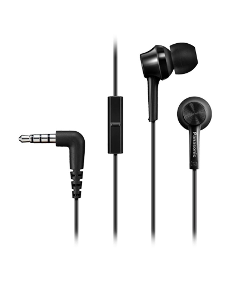 Panasonic RP-TCM105E-K Kulak İçi Renkli Mikrofonlu Kulaklık (Siyah)