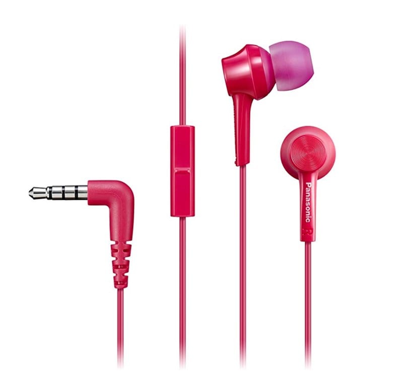 Panasonic RP-TCM105E-P Kulak İçi Renkli Mikrofonlu Kulaklık (Pembe)