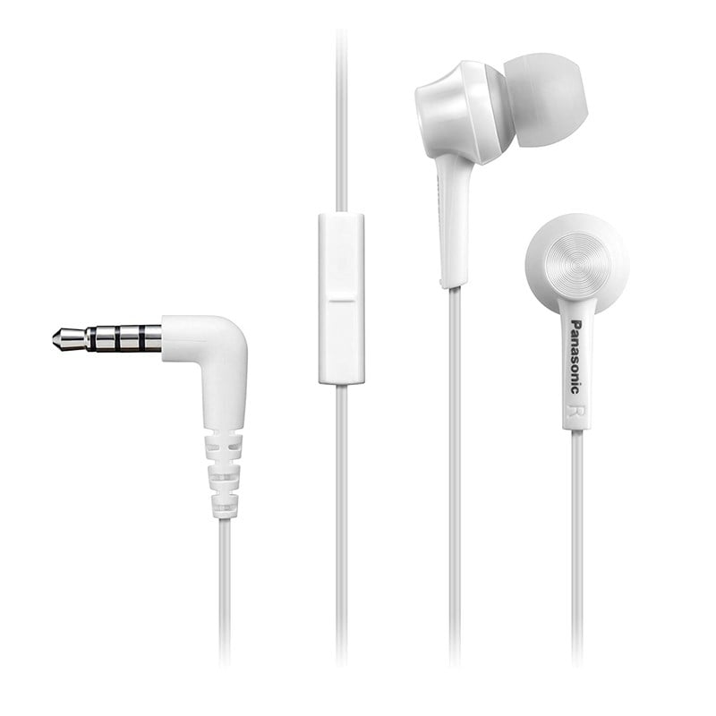 Panasonic RP-TCM105E-W Kulak İçi Renkli Mikrofonlu Kulaklık (Beyaz)