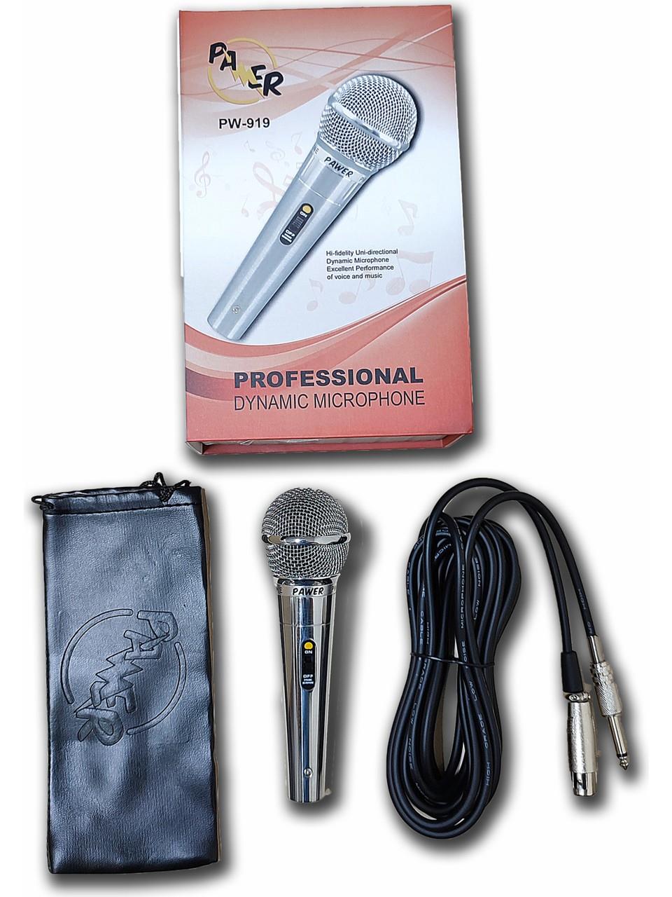 Pawer PW-919 Kablolu Mikrofon