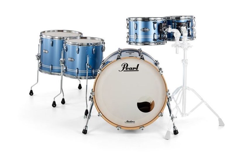 Pearl MCT924XEP/C837 Masters Maple Complete Akustik Davul Seti Davul Seti