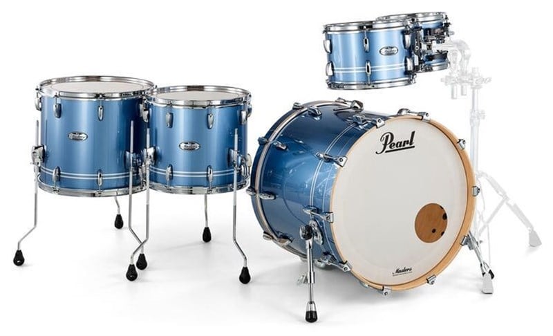 Pearl MCT924XEP/C837 Masters Maple Complete Akustik Davul Seti Davul Seti