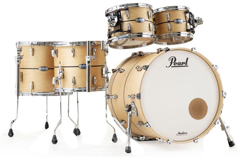 Pearl MCT924XEP/C845 Masters Maple Complete Akustik Davul Seti