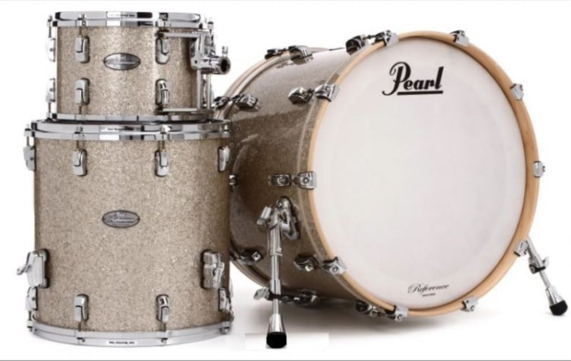 Pearl RFP924XEP/C409 Reference Pure 4 Parça (22B/10T/12T/16F) Akustik Davul Seti