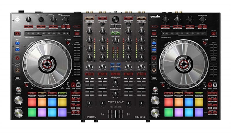 Pioneer DDJ-SX3 Portable 4-channel DJ controller for Serato DJ Pro