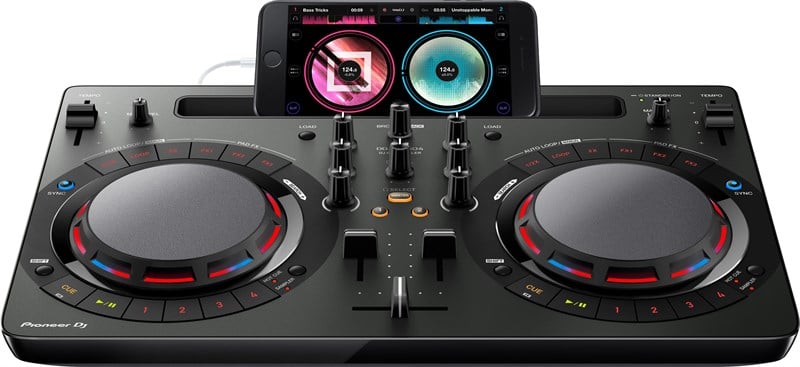 Pioneer DDJ-WeGO4 DJ Controller with Rekordbox DJ (Black)