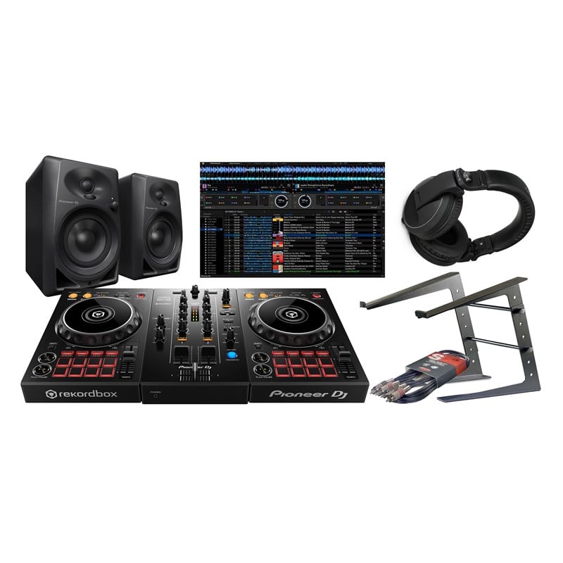 Pioneer Dj Seti Hdj x5 Kulaklık + DM-40 Monitör + DDJ-400 Kontroller