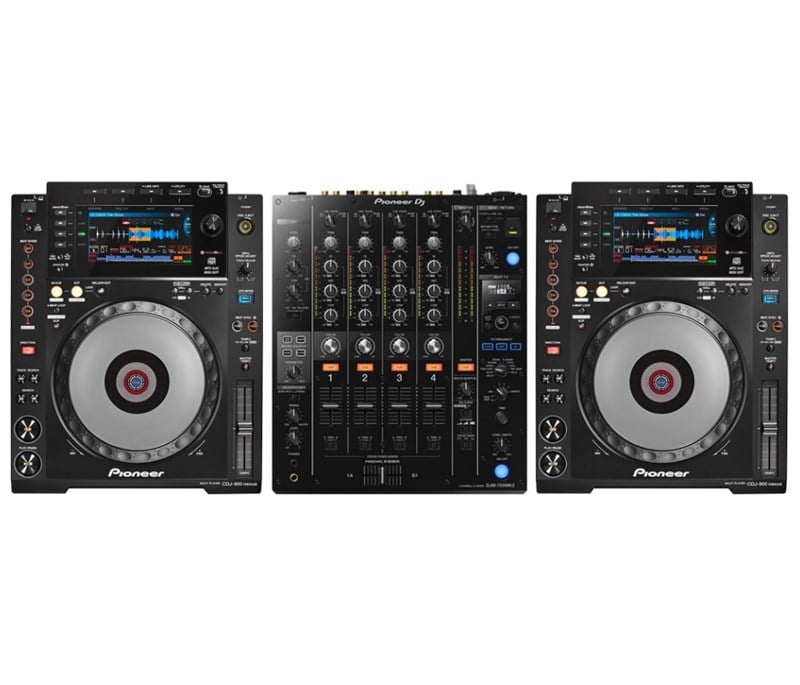 Pioneer Dj Setup CDJ-900 NXS + DJM 750 MK2