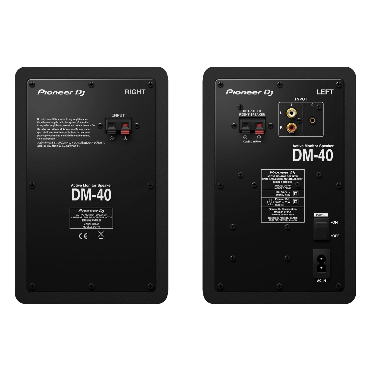 Pioneer DM-40 Aktif Referans Stüdyo Monitör Hoparlör