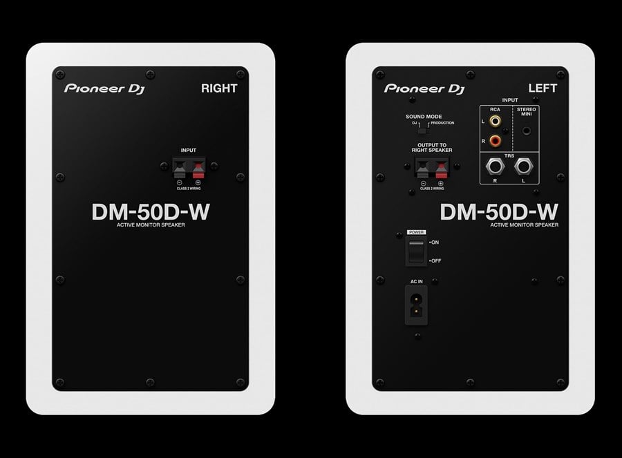 Pioneer DM-50D-W 5 inç Beyaz Monitör Hoparlörü