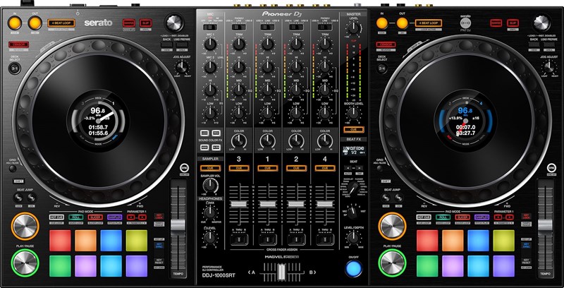 Pioneer Orta Kalite DJ Seti DDJ-1000SRT + Hdj x7 Kulaklık + Jbl 308p Monitör + Laptop Stand