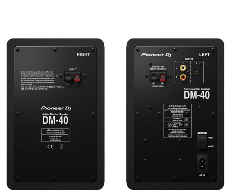 Pioneer Plus Dj Setup PLX 500 +DM 40