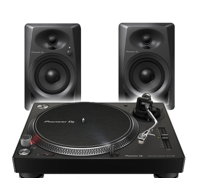 Pioneer Plus Dj Setup PLX 500 +DM 40