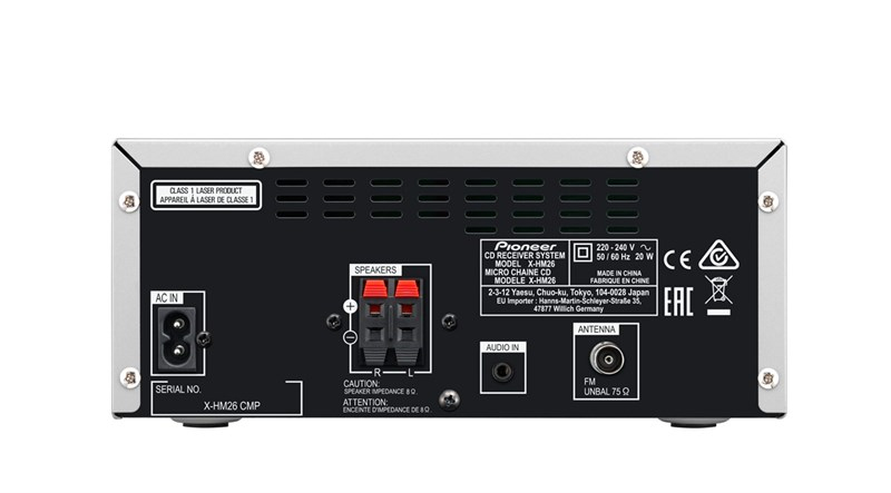 Pioneer X-HM26 2x15W Micro-Sistem Yüksek Kaliteli Hoparlör Seti