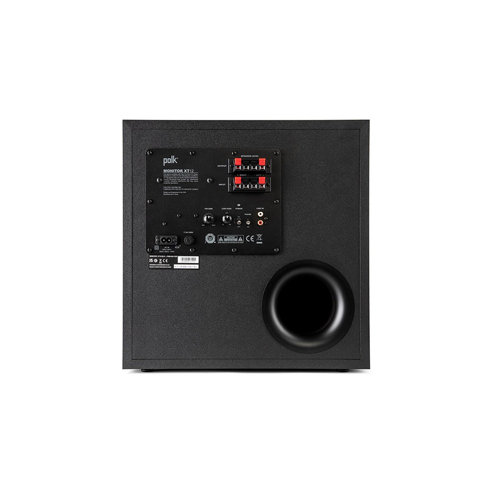 Polk Audio Monitor XT12 12 İnç Aktif Subwoofer Black