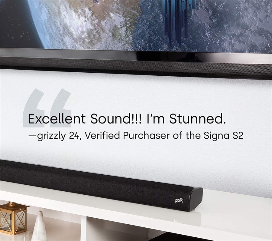 Polk Signa S2 Soundbar , Kablosuz Subwoofer