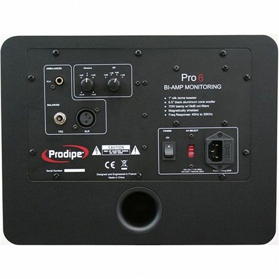 Prodipe PRO6 90 Watt 6,5 İnç Aktif Studio Monitörü