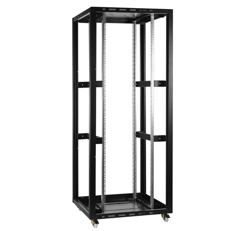 Provoice 16U 19'' 800x800 Tekerlekli Camlı Rack Kabinet+ Fan+ Sabit Raf 