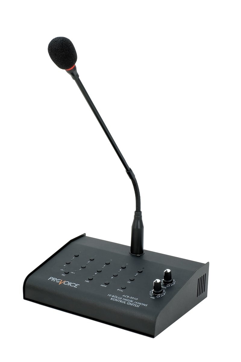 Provoice ACR-2010 10 Bölgeli Mikrofon ve Müzik Konsolu