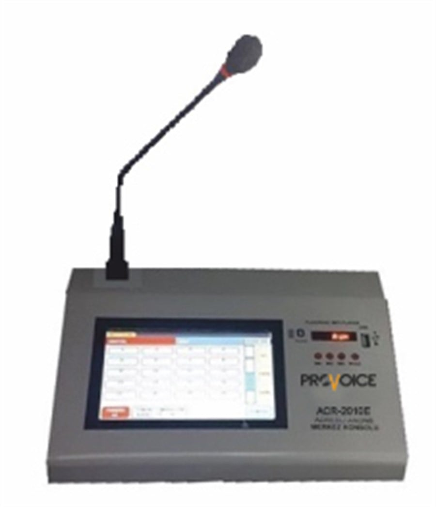 Provoice ACR-2010E 10 Bölgeli Mikrofon ve Müzik Konsolu
