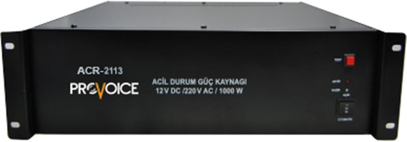 Provoice ACR-2113 Acil Durum Güç Kaynağı