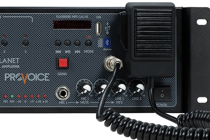 Provoice ACR-2140 Planet 400W Acil Durum Amplifikatörlü Merkez Ünitesi