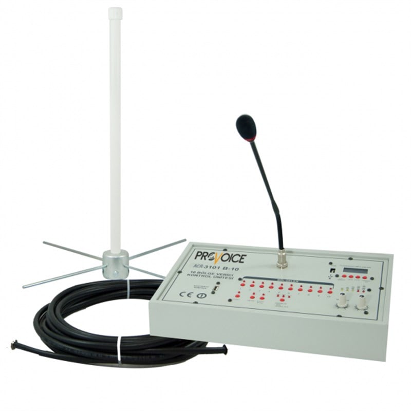 Provoice ACR-3101 B-10 10 Bölge Verici Ünitesi