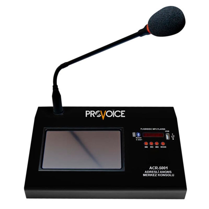 Provoice ACR-5001 Adresli Anons Kontrol Ünitesi