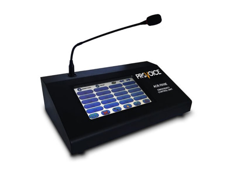 Provoice ACR-7010E Bölge Seçici Mikrofon Konsolu 220 V AC 19''