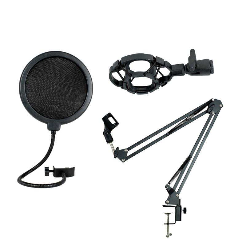 Provoice As-21 Stüdyo Mikrofon Standı + Shock Mount + Pop Filtre
