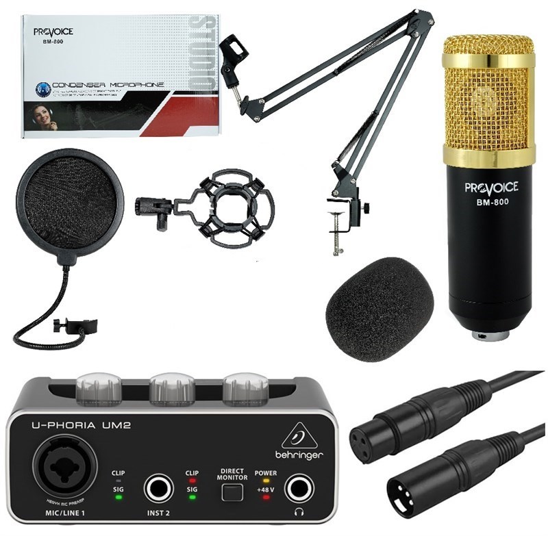 Provoice Audio Gold Studyo Ses Kayıt Paketi