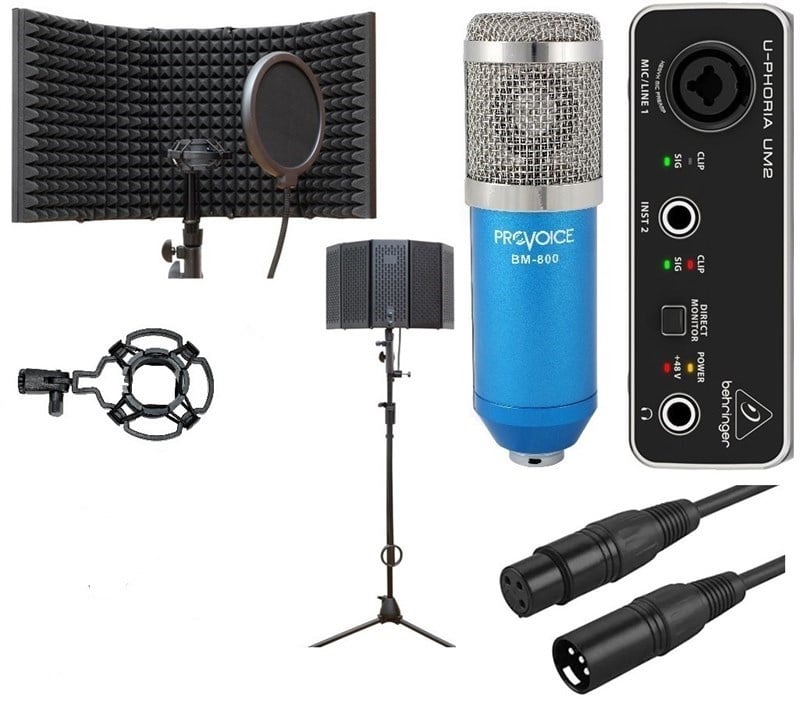 Provoice Audio Platin Studyo Ses Kayıt Full Set