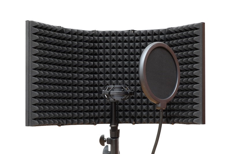 Provoice BM-300 Mikrofon+ AS-21 Stand+ Yalıtım Paneli+ Pop Filtre (Mavi Set)