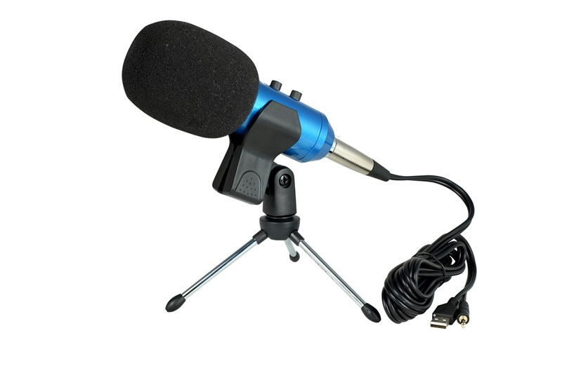 Provoice BM-300 Usb Girişli Condenser Stüdyo Mikrofonu(Mavi)