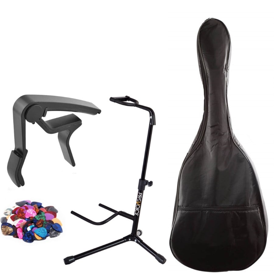 Provoice GT-777 Gitar Standı + Kılıf + Capo Pena Paketi