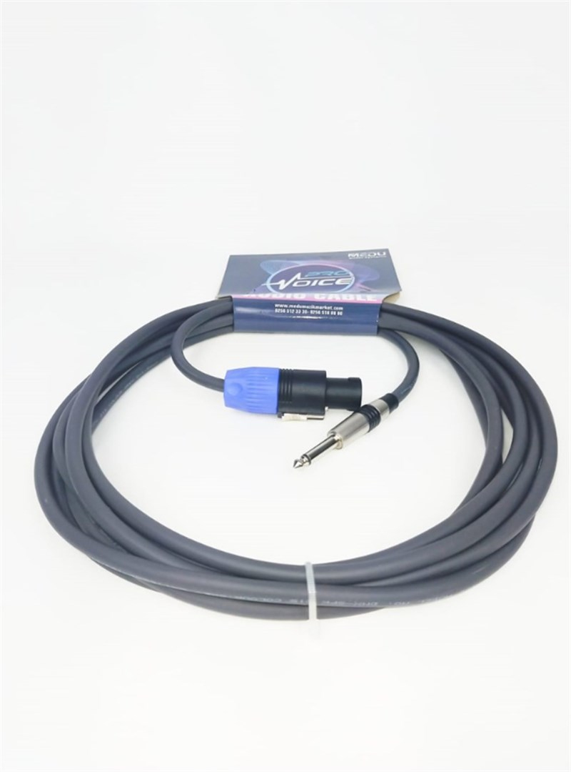 Provoice HSJ-15 15 Metre Speakon ve Jack Girişli Hoparlör Kablosu