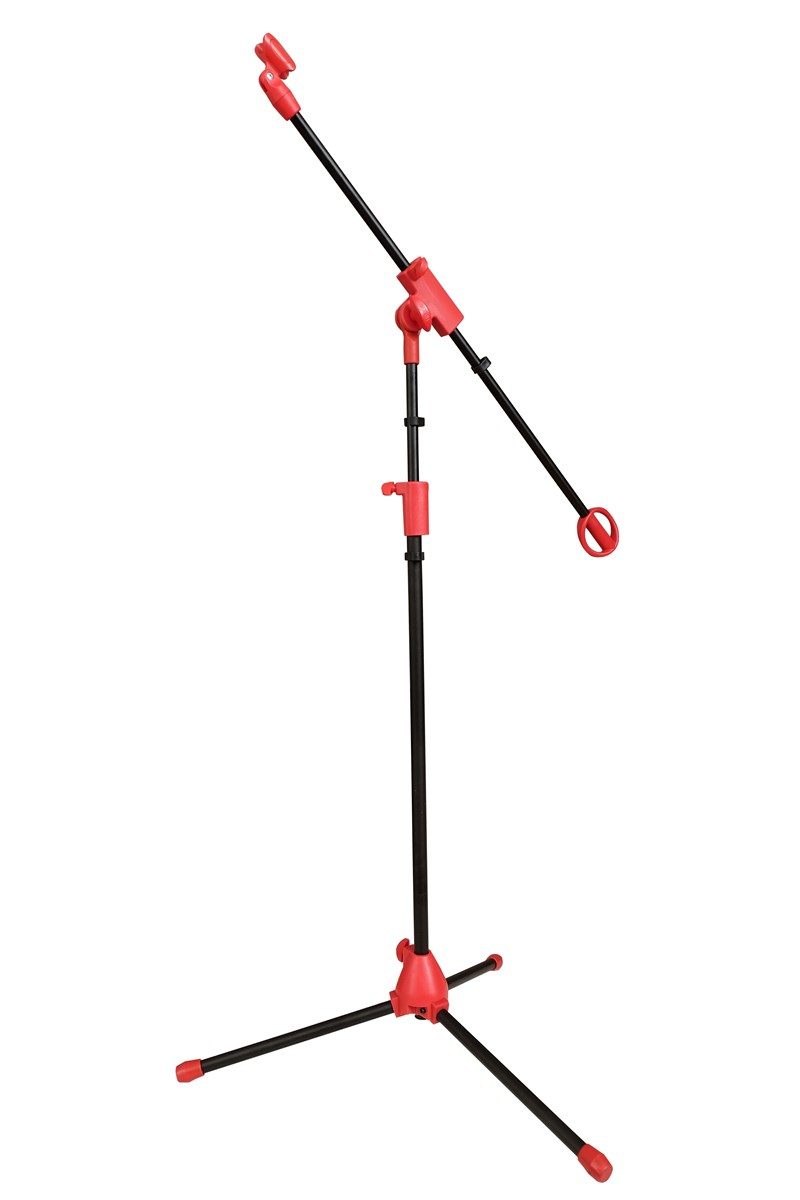 Provoice MK-7 Profesyonel Akrobat Mikrofon Sehpası (Kırmızı)