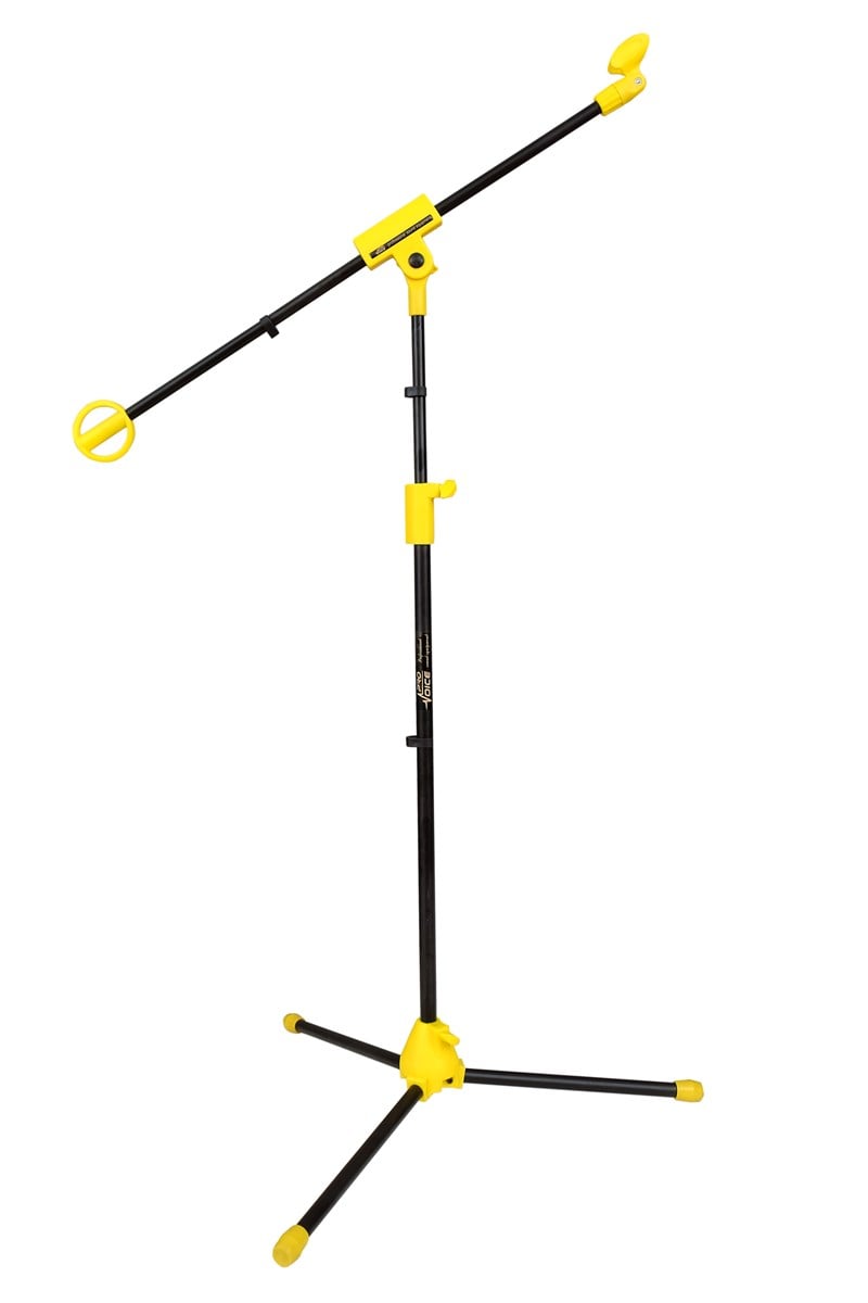 Provoice MR-7 Profesyonel Akrobat Mikrofon Sehpası (Sarı)