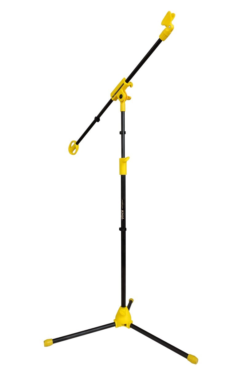 Provoice MR-7 Profesyonel Akrobat Mikrofon Sehpası (Sarı)