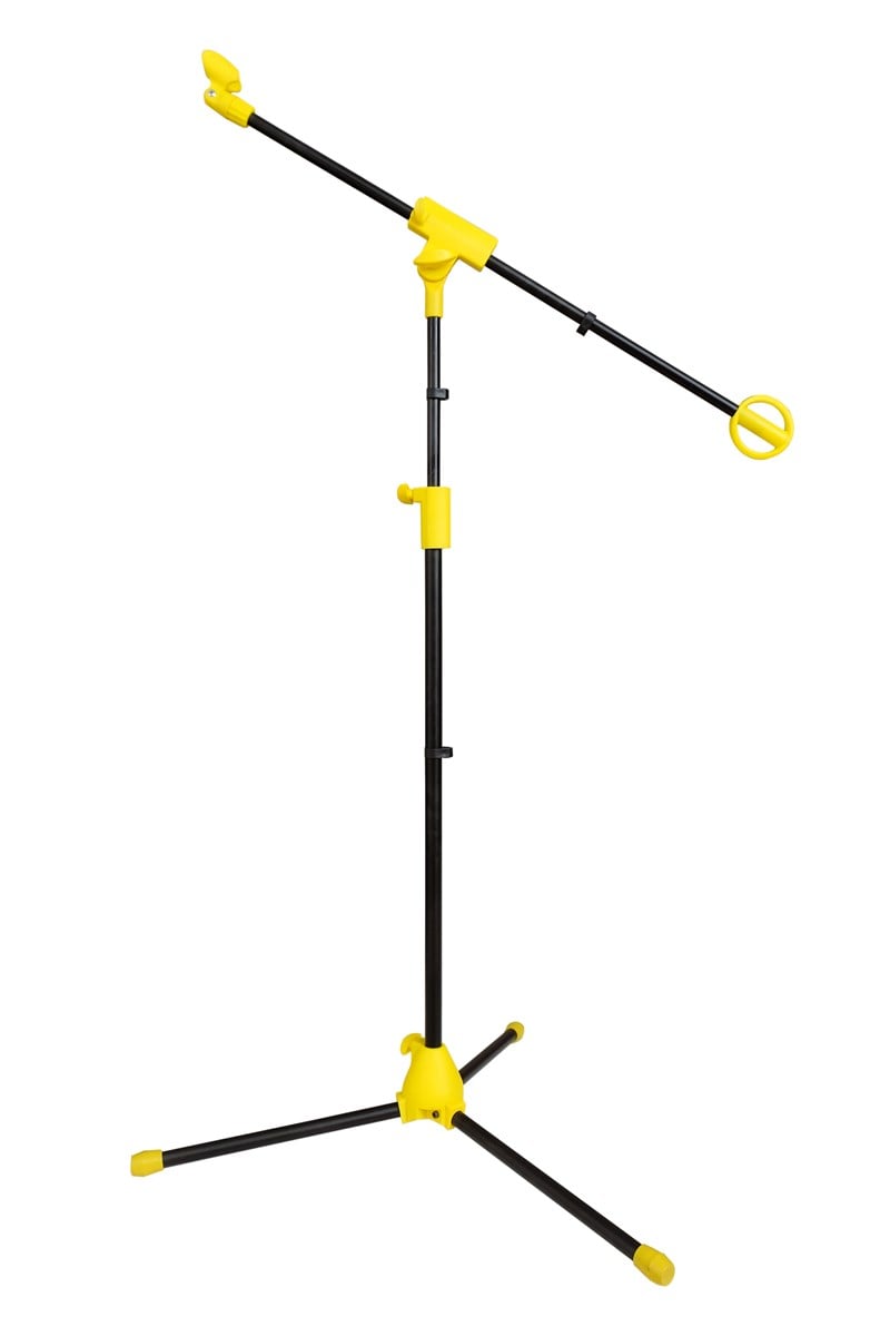 Provoice MR-7 Profesyonel Akrobat Mikrofon Sehpası (Sarı)