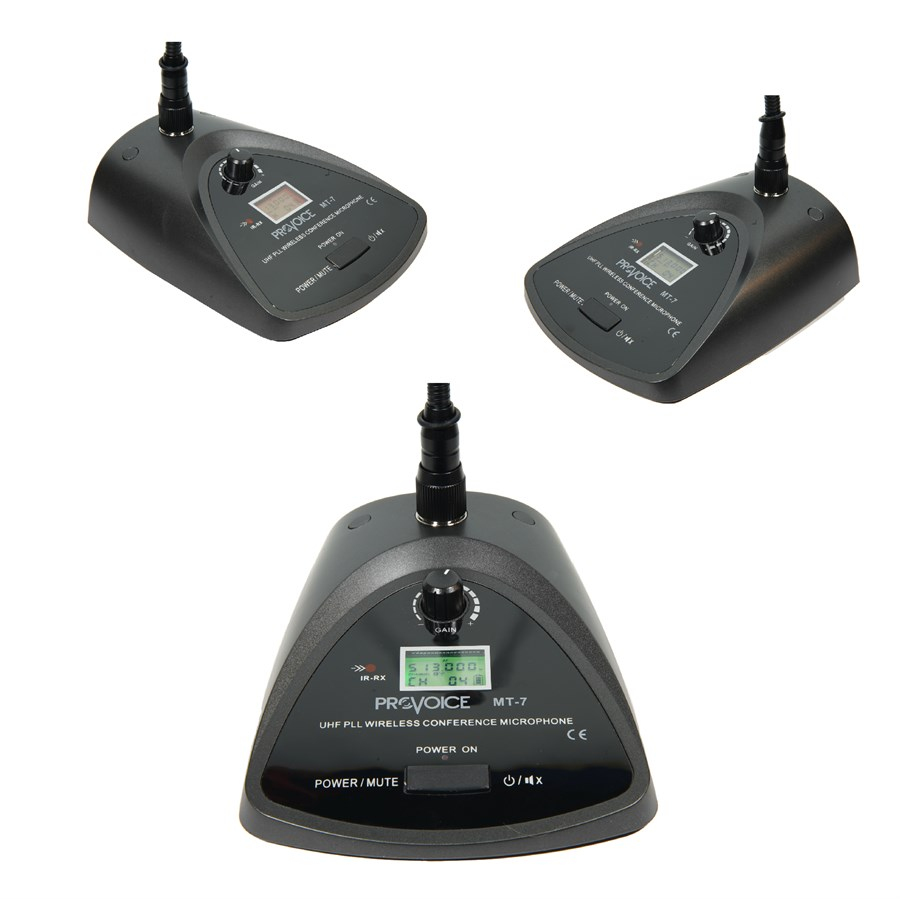 Provoice MT-4000-2MY Kablosuz 2 Masa 2 Yaka Mikrofonu