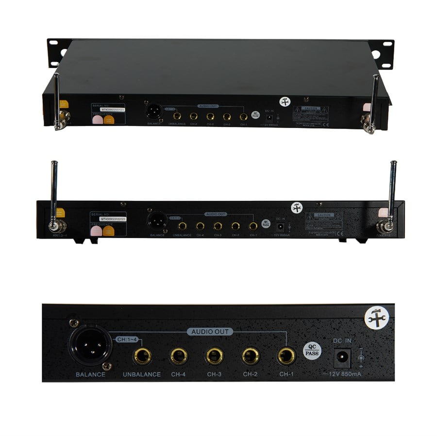 Provoice MT-4000-4E Kablosuz 4'lü El Mikrofonu