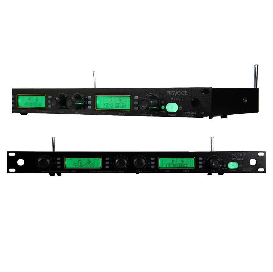 Provoice MT-4000-4E Kablosuz 4'lü El Mikrofonu