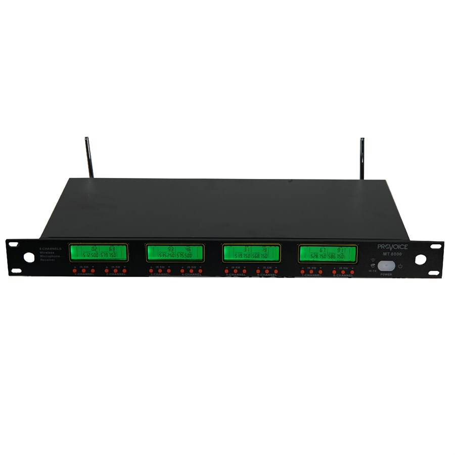 Provoice MT-8000-6SET Kablosuz Değiştirilebilir 6'li Mikrofon Seti