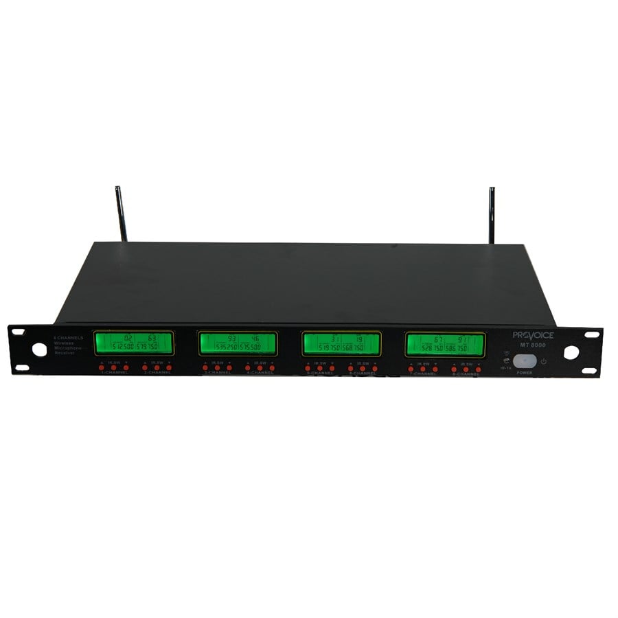 Provoice MT-8000-8E Kablosuz 8'li El Mikrofonu